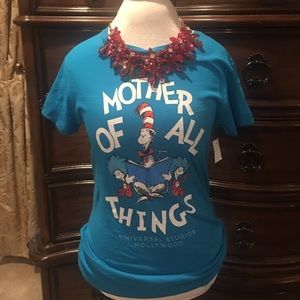 Turquoise Dr. Seuss Mother of all Things Tee